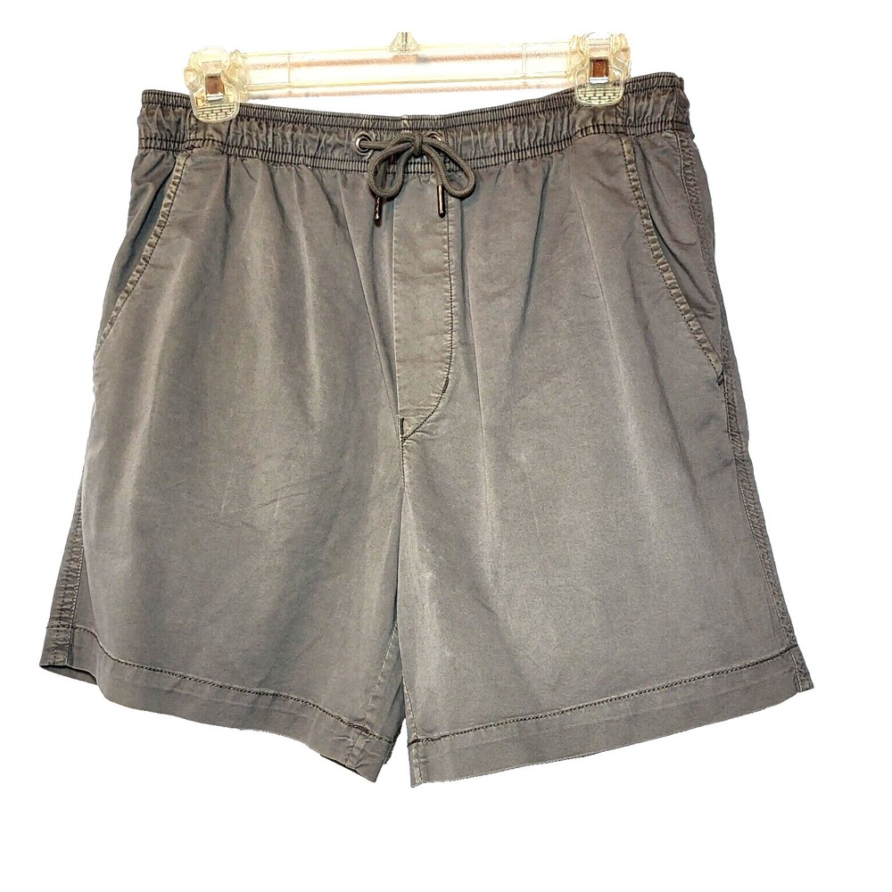 NWT American Eagle Flex Men's Dark Gray Elastic Waist Short  Pockets Size Small